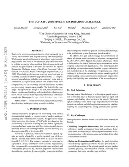 The CCF AATC 2025 Speech Restoration Challenge: A Retrospective