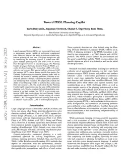 Toward PDDL Planning Copilot