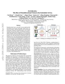 PANORAMA: The Rise of Omnidirectional Vision in the Embodied AI Era