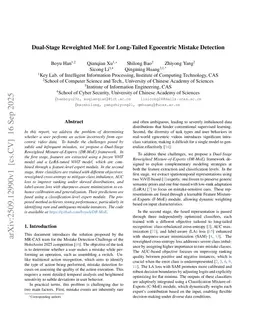 Dual-Stage Reweighted MoE for Long-Tailed Egocentric Mistake Detection