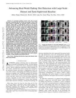 Advancing Real-World Parking Slot Detection with Large-Scale Dataset and Semi-Supervised Baseline