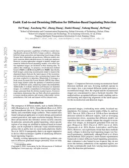 End4: End-to-end Denoising Diffusion for Diffusion-Based Inpainting Detection