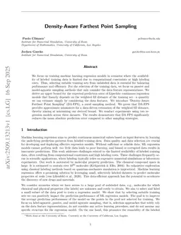 Density-Aware Farthest Point Sampling