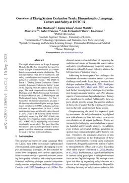 Overview of Dialog System Evaluation Track: Dimensionality, Language, Culture and Safety at DSTC 12