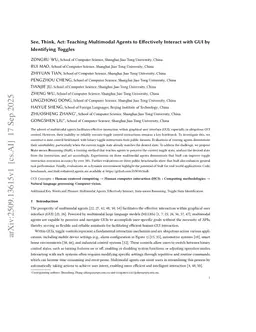 See, Think, Act: Teaching Multimodal Agents to Effectively Interact with GUI by Identifying Toggles