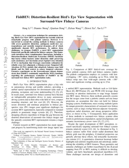 FishBEV: Distortion-Resilient Bird's Eye View Segmentation with Surround-View Fisheye Cameras