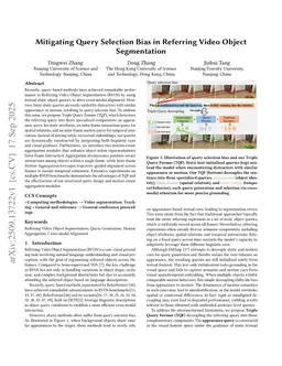Mitigating Query Selection Bias in Referring Video Object Segmentation