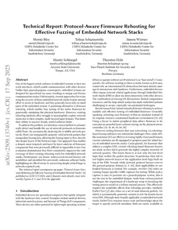 Protocol-Aware Firmware Rehosting for Effective Fuzzing of Embedded Network Stacks