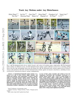 Track Any Motions under Any Disturbances