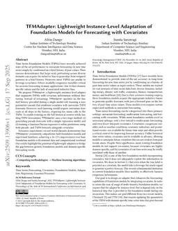 TFMAdapter: Lightweight Instance-Level Adaptation of Foundation Models for Forecasting with Covariates