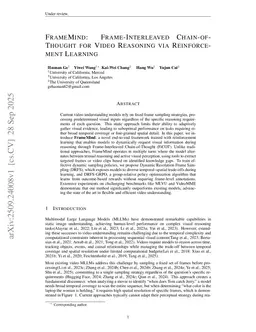FrameMind: Frame-Interleaved Video Reasoning via Reinforcement Learning