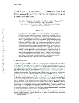 AdvChain: Adversarial Chain-of-Thought Tuning for Robust Safety Alignment of Large Reasoning Models