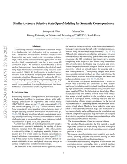 Similarity-Aware Selective State-Space Modeling for Semantic Correspondence