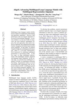 AlignX: Advancing Multilingual Large Language Models with Multilingual Representation Alignment