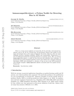 humancompatible.detect: a Python Toolkit for Detecting Bias in AI Models