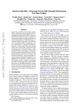 Agentar-Scale-SQL: Advancing Text-to-SQL through Orchestrated Test-Time Scaling