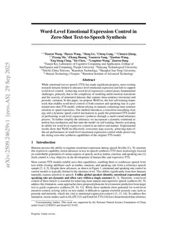 Word-Level Emotional Expression Control in Zero-Shot Text-to-Speech Synthesis