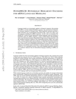 HyperHELM: Hyperbolic Hierarchy Encoding for mRNA Language Modeling