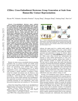 CEDex: Cross-Embodiment Dexterous Grasp Generation at Scale from Human-like Contact Representations