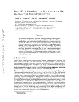 Fidel-TS: A High-Fidelity Multimodal Benchmark for Time Series Forecasting
