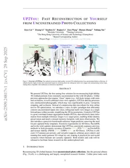 UP2You: Fast Reconstruction of Yourself from Unconstrained Photo Collections