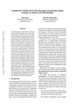 SemShareKV: Efficient KVCache Sharing for Semantically Similar Prompts via Token-Level LSH Matching