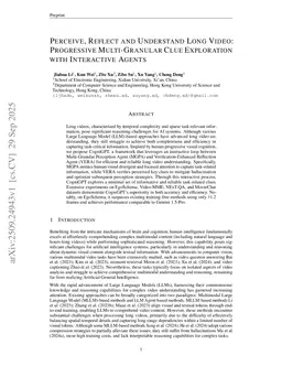 Perceive, Reflect and Understand Long Video: Progressive Multi-Granular Clue Exploration with Interactive Agents