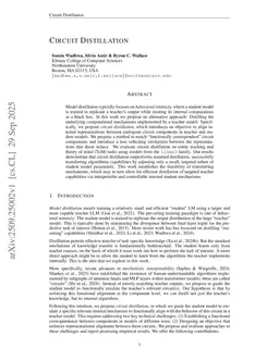 Circuit Distillation