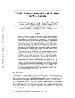 VT-FSL: Bridging Vision and Text with LLMs for Few-Shot Learning