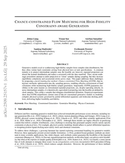 Chance-constrained Flow Matching for High-Fidelity Constraint-aware Generation