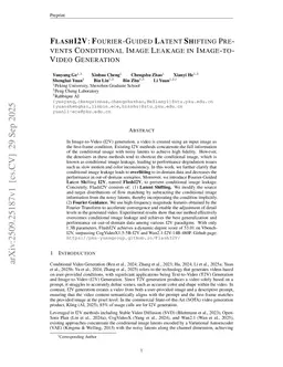 FlashI2V: Fourier-Guided Latent Shifting Prevents Conditional Image Leakage in Image-to-Video Generation