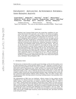 InfoAgent: Advancing Autonomous Information-Seeking Agents