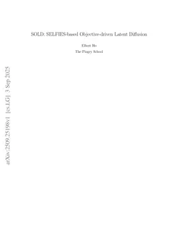 SOLD: SELFIES-based Objective-driven Latent Diffusion