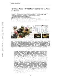 VGGT-X: When VGGT Meets Dense Novel View Synthesis