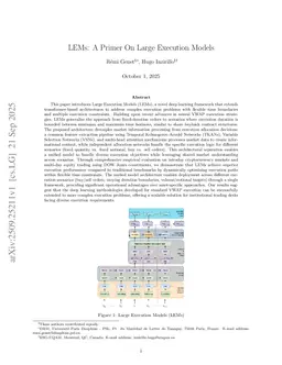LEMs: A Primer On Large Execution Models