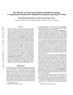 How Effective Are Time-Series Models for Precipitation Nowcasting? A Comprehensive Benchmark for GNSS-based Precipitation Nowcasting