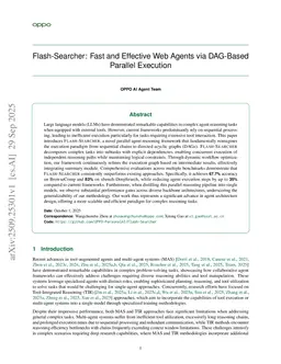 Flash-Searcher: Fast and Effective Web Agents via DAG-Based Parallel Execution