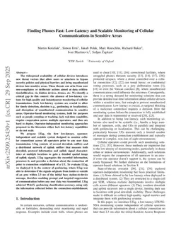 Finding Phones Fast: Low-Latency and Scalable Monitoring of Cellular Communications in Sensitive Areas