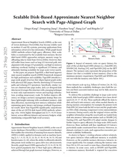 Scalable Disk-Based Approximate Nearest Neighbor Search with Page-Aligned Graph