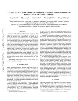 LTA-L2S: Lexical Tone-Aware Lip-to-Speech Synthesis for Mandarin with Cross-Lingual Transfer Learning