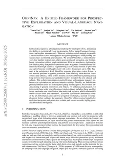 OmniNav: A Unified Framework for Prospective Exploration and Visual-Language Navigation