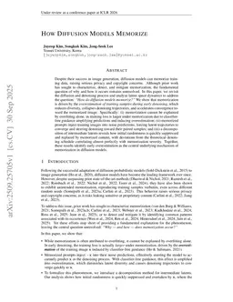 How Diffusion Models Memorize