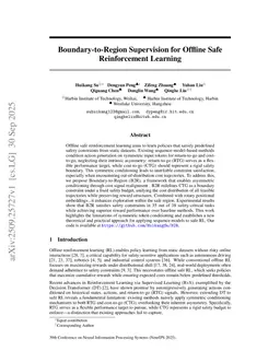 Boundary-to-Region Supervision for Offline Safe Reinforcement Learning