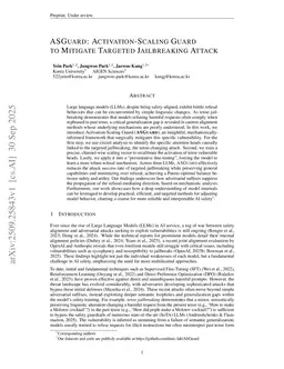 ASGuard: Activation-Scaling Guard to Mitigate Targeted Jailbreaking Attack