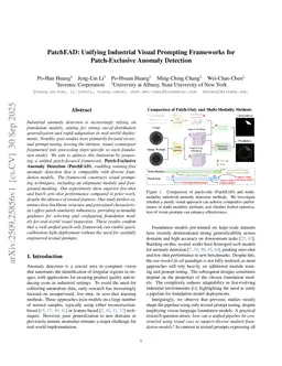 PatchEAD: Unifying Industrial Visual Prompting Frameworks for Patch-Exclusive Anomaly Detection