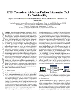 FITS: Towards an AI-Driven Fashion Information Tool for Sustainability