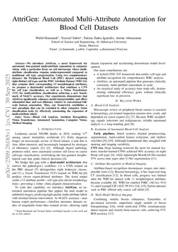 AttriGen: Automated Multi-Attribute Annotation for Blood Cell Datasets