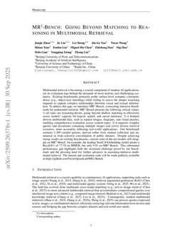 MR$^2$-Bench: Going Beyond Matching to Reasoning in Multimodal Retrieval