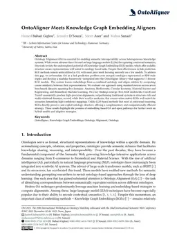 OntoAligner Meets Knowledge Graph Embedding Aligners