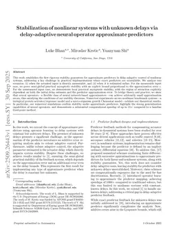 Stabilization of nonlinear systems with unknown delays via delay-adaptive neural operator approximate predictors